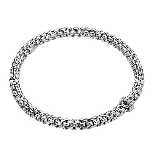 lavianojewelers - 18K White Gold Diamond Bracelet | LaViano