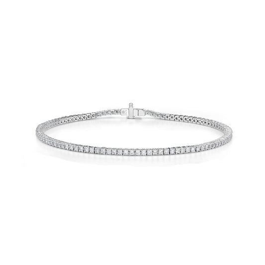 LaViano Jewelers Bracelets - 18K White Gold Diamond Bracelet