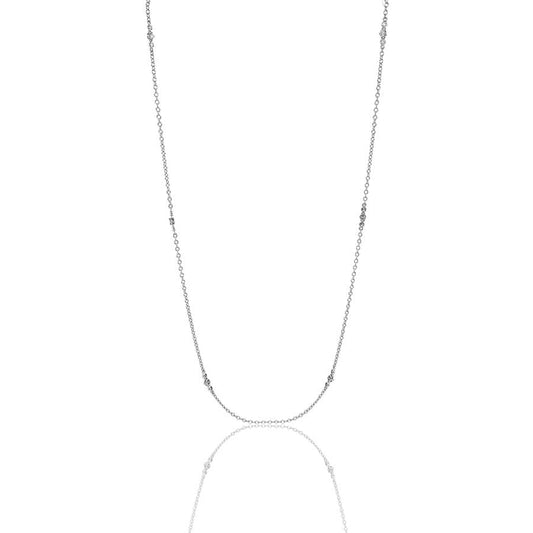 LaViano Jewelers 18K White Gold Diamond Necklace