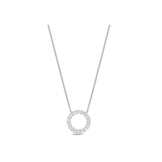 lavianojewelers - 18K White Gold Diamond Necklace | LaViano