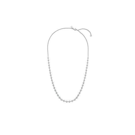 lavianojewelers - 18K White Gold Diamond Necklace | LaViano