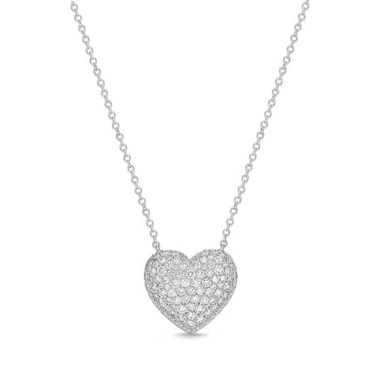 LaViano Jewelers Necklaces - 18K White Gold Diamond Necklace