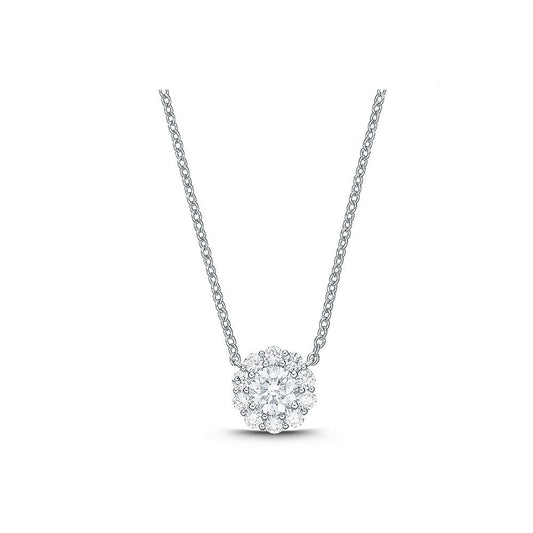 lavianojewelers - 18K White Gold Diamond Necklace | LaViano