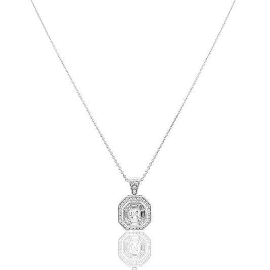 LaViano Jewelers 18K White Gold Diamond Pendant