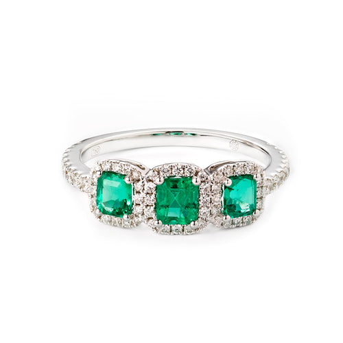 LaViano Jewelers Rings - 18K White Gold Diamond Ring | 