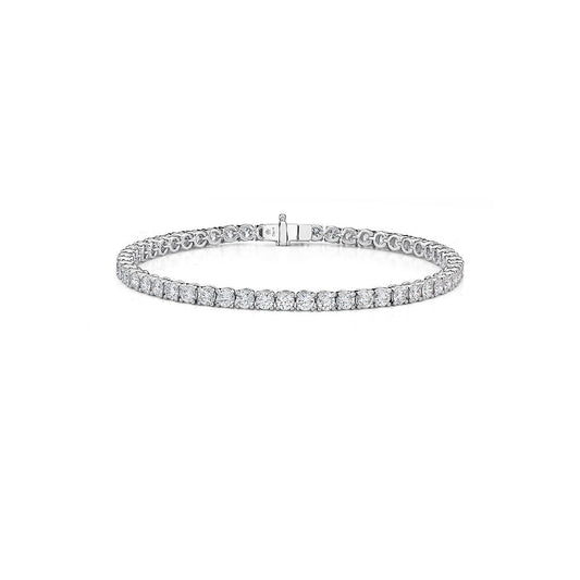 lavianojewelers - 18K White Gold Tennis Bracelet | LaViano