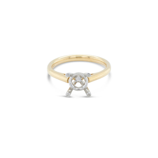 LaViano Jewelers Rings - 18K Yellow Gold and Platinum Semi