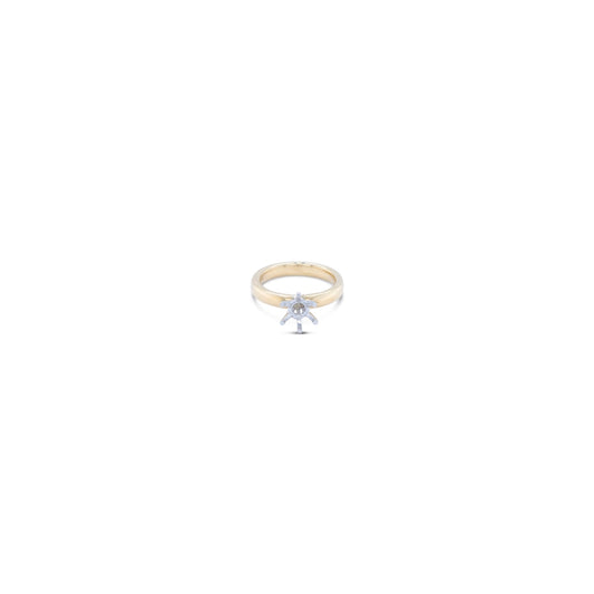 LaViano Jewelers Rings - 18K Yellow Gold and Platinum Semi