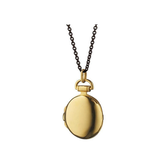 lavianojewelers - 18K Yellow Gold Anna Petite Locket on a