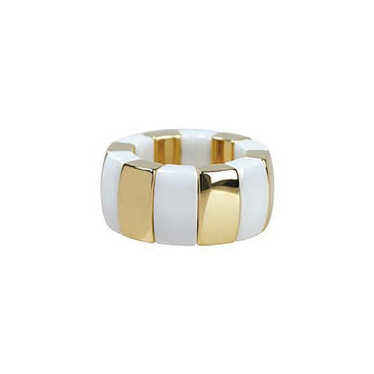lavianojewelers - 18K Yellow Gold Aura Domino Ceramic