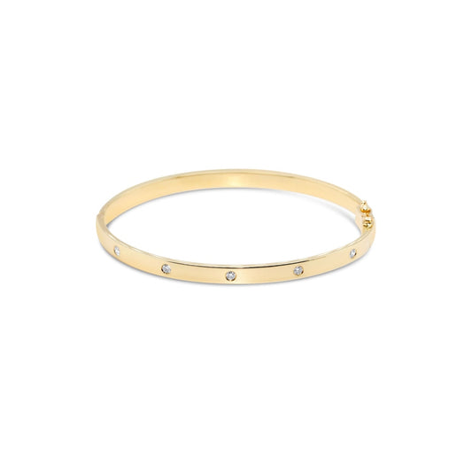 18K Yellow Gold Diamond Bracelet