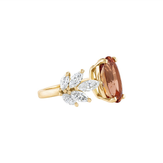 LaViano Jewelers Rings - 18K Yellow Gold Imperial Topaz