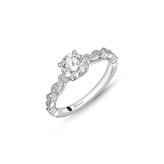lavianojewelers - Platinum and Diamond Semi Mounting |
