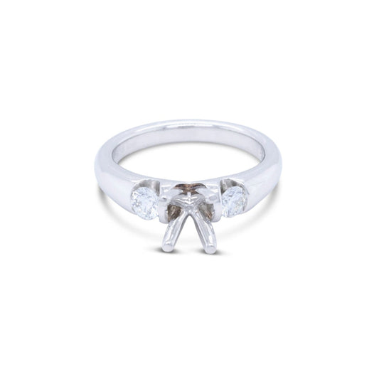 LaViano Jewelers Rings -.33cts Platinum Diamond Semi