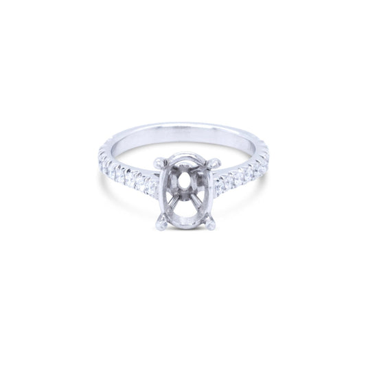 LaViano Jewelers Rings -.36cts Platinum Diamond Semi