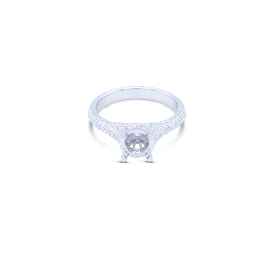 LaViano Jewelers Rings -.43cts Platinum and Diamond Semi