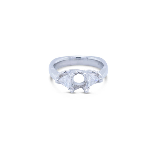 LaViano Jewelers Rings -.50cts Platinum and Diamond Semi