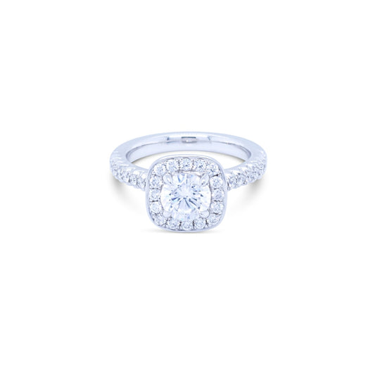 LaViano Jewelers Rings -.55cts Platinum Diamond Semi