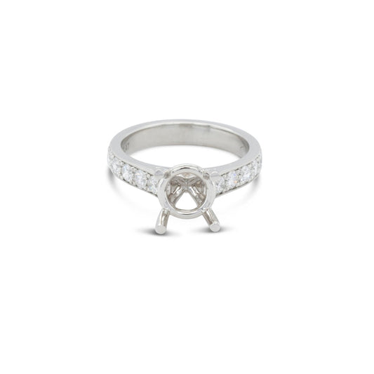 LaViano Jewelers Rings -.60cts Platinum and Diamond Semi