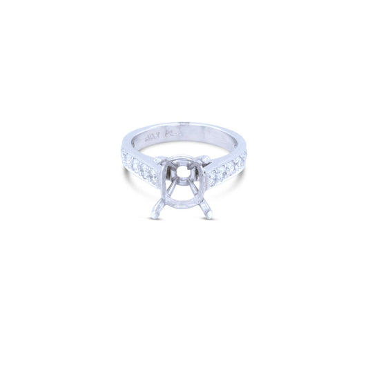 LaViano Jewelers Rings -.72cts Platinum and Diamond Semi