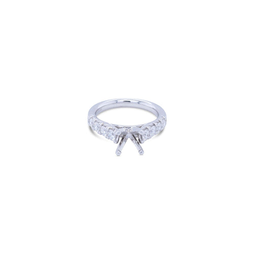 LaViano Jewelers Rings -.81cts Platinum and Diamond Semi 