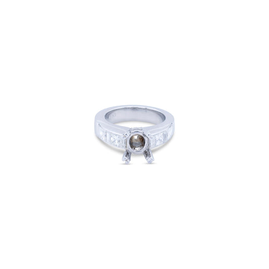 LaViano Jewelers Rings - Platinum and Diamond Semi Mounting
