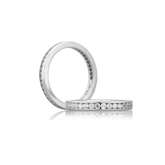 lavianojewelers - Platinum Channel Set Diamond Band |