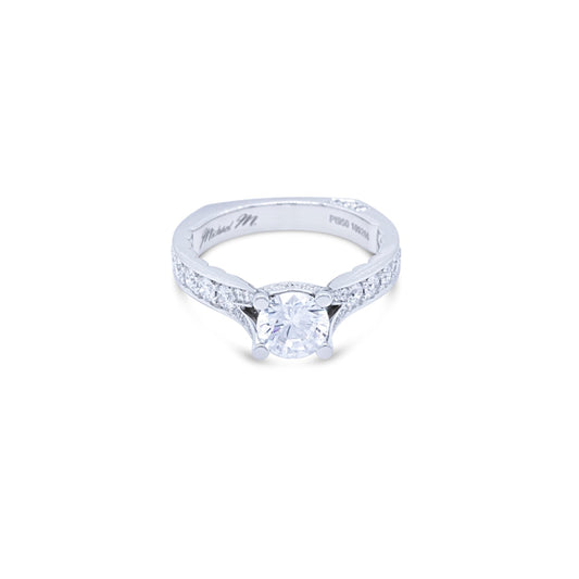 LaViano Jewelers Rings - Platinum Semi Mounting Ring |