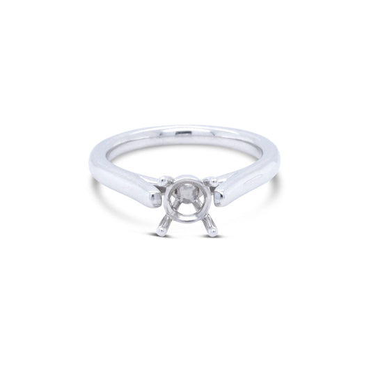 LaViano Jewelers Rings - Platinum Semi Mounting Ring |