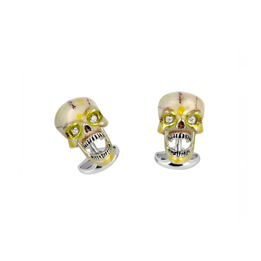 Deakin and francis skull on sale cufflinks