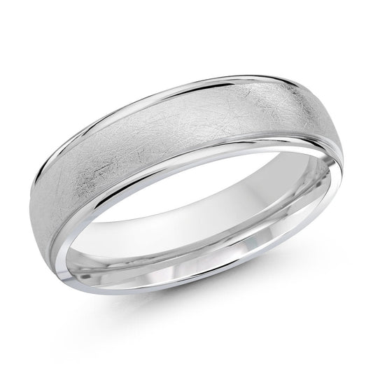 Malo Rings - 14K White Gold Wedding Band #PL-081-6W-04 |