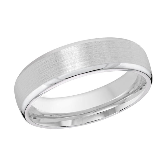 Malo Rings - 14K White Gold Wedding Band #PL-132-6W-01 |