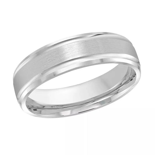 Malo Rings - 14K White Gold Wedding Band #PL-411-6W-01 |