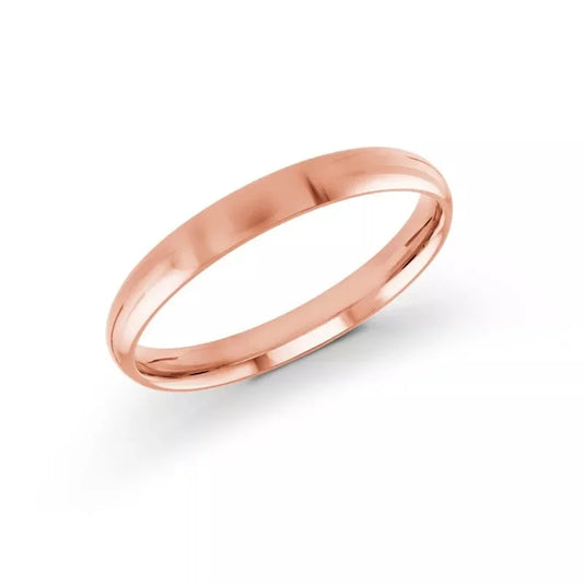 Malo Rings - 18K Rose Gold Wedding Band #J-100-03PL |