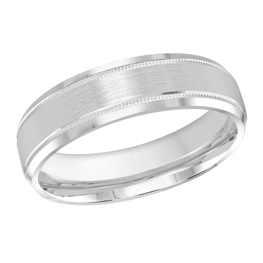Malo Rings - Platinum Wedding Band #FT-413-6W-01 | LaViano
