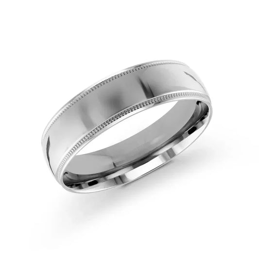 Malo Rings - Platinum Wedding Band #J-210-06WG | LaViano