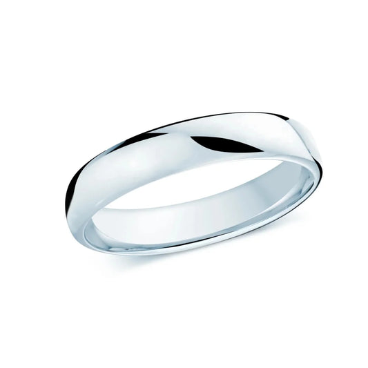 Malo Rings - Platinum Wedding Band #J-308-04WG | LaViano