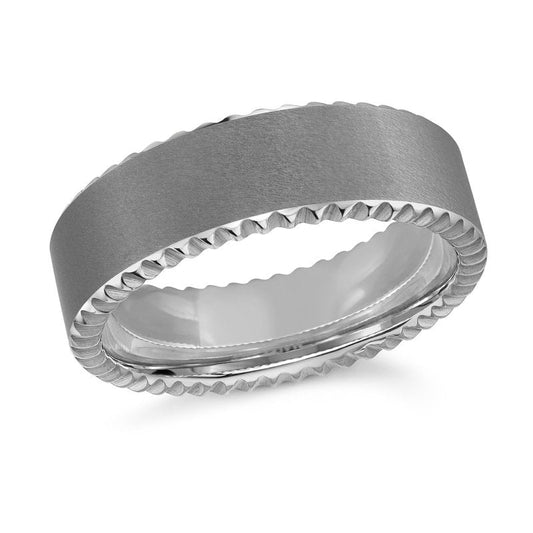 Malo Rings - Tungsten Wedding Band #TG-036 | LaViano