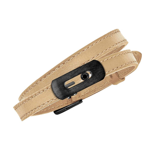 Messika - My Move Black Titanium Motif Shown On Beige