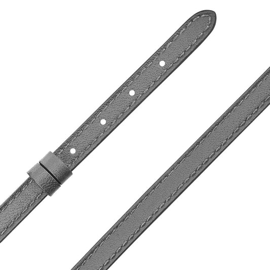 Messika - My Move Graphite Grey Leather Bracelet | LaViano