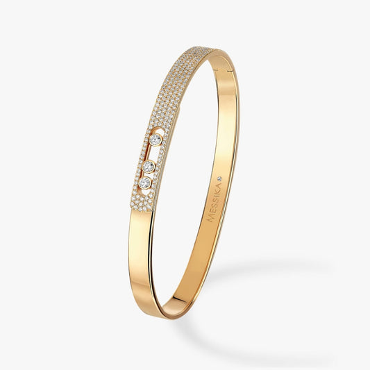 Messika Bracelets - Yellow Gold Diamond Bracelet - MOVE NOA