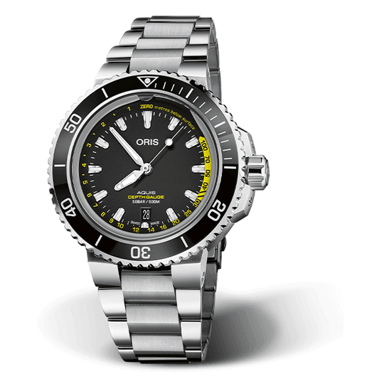 Oris Watches - AQUIS DEPTH GAUGE 0173377554154 | LaViano