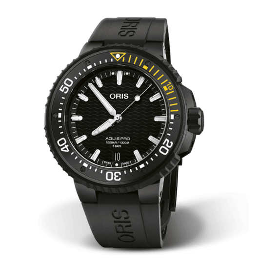 Oris Watches - AQUISPRO DATE CALIBRE 400 | LaViano Jewelers