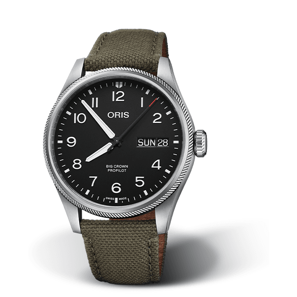 Oris propilot big outlet crown day date