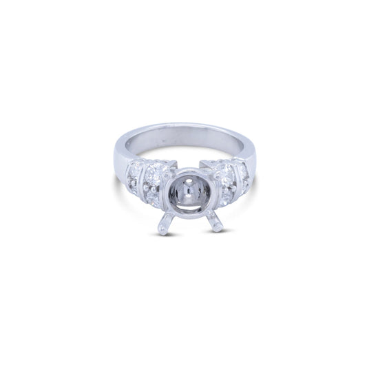 Pe Jay Creations Rings - 1.02cts Platinum and Diamond Semi