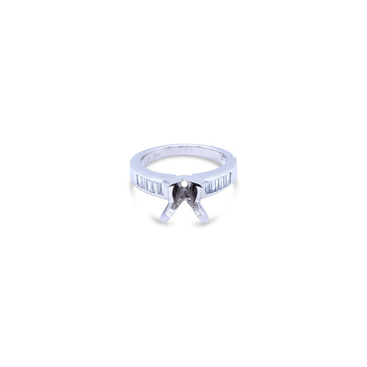 Pe Jay Creations Rings -.65cts Platinum and Diamond Semi