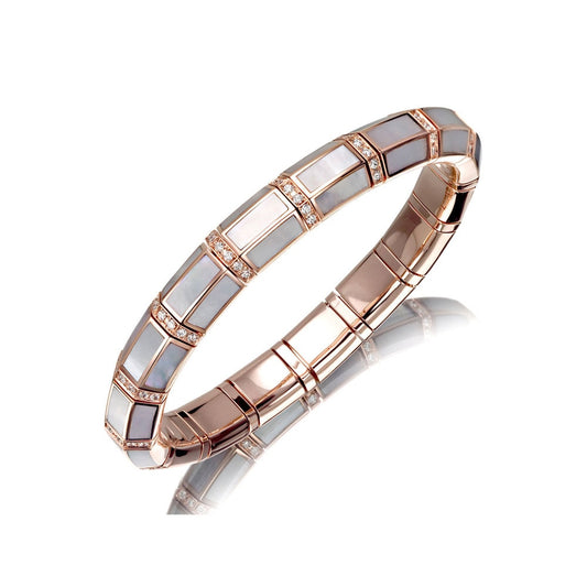Picchiotti 18K Rose Gold and White Gold Diamond Bracelet