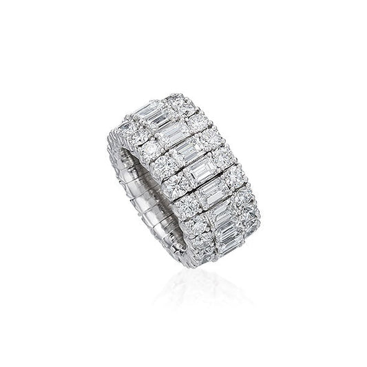Picchiotti - Platinum and Diamond Expandable Band | LaViano