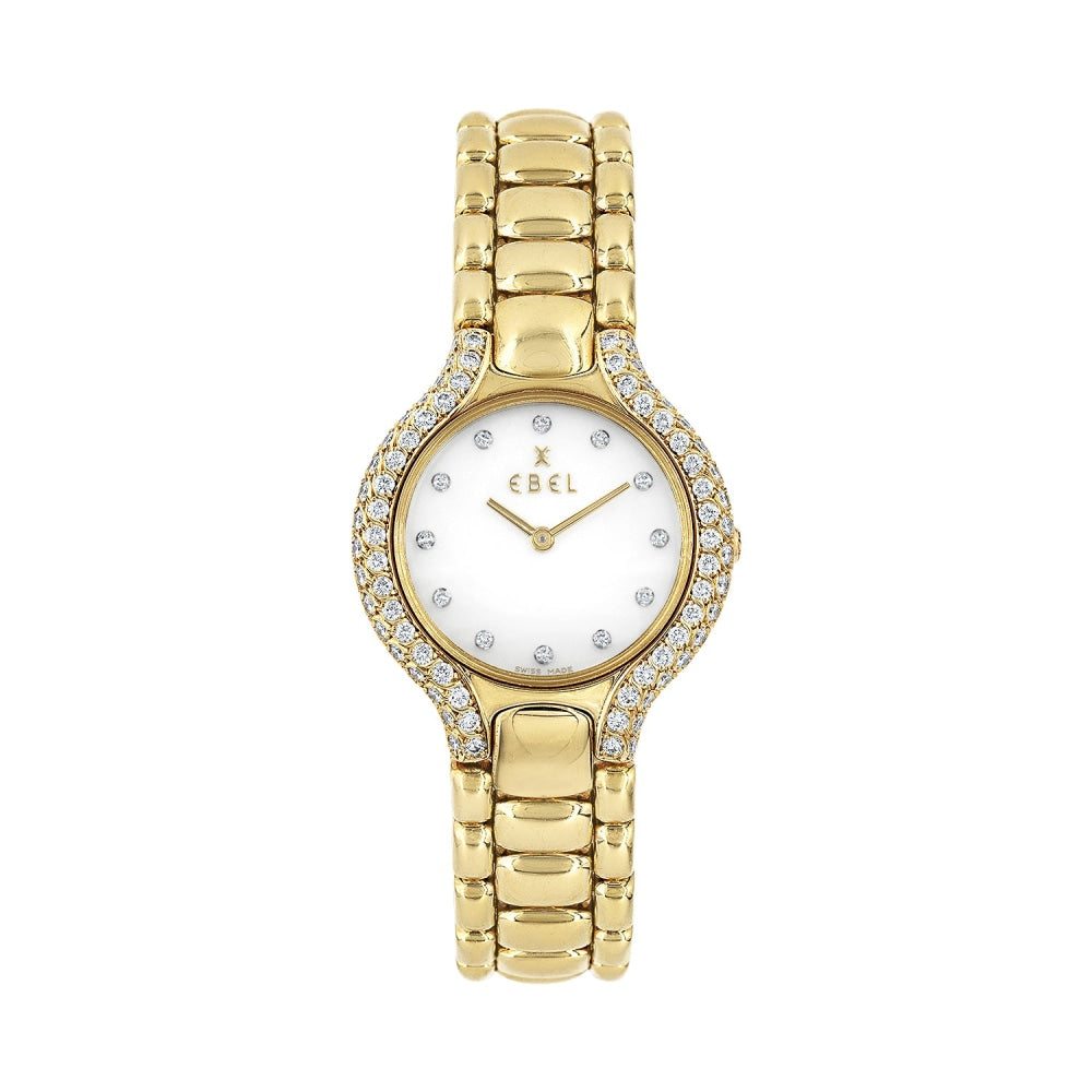 Pre-owned Ebel Beluga 18K Yellow Gold Ladies Watch – Laviano Jewelers