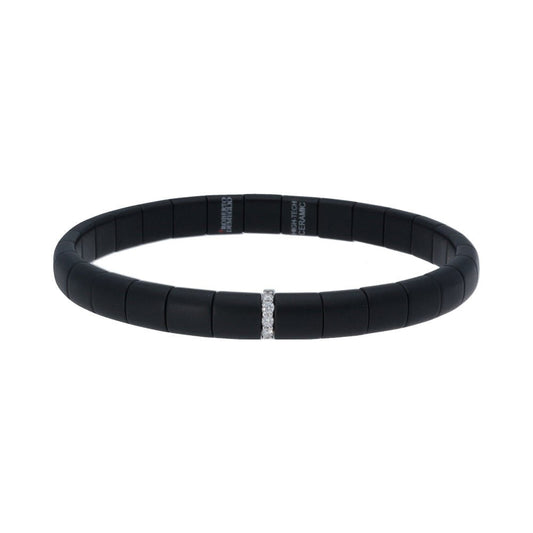 Roberto Demeglio - 18K White Gold Black Ceramic Diamond
